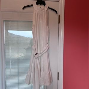 Ladies white party dress